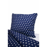 Bavlnené detské obliečky Top Beds 140 x 100 modrá s hviezdičkami